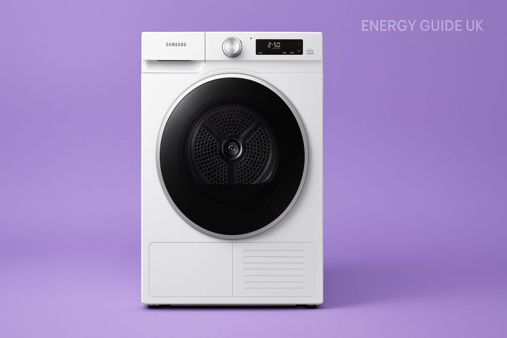 One of Samsung's energy-efficient tumble dryers